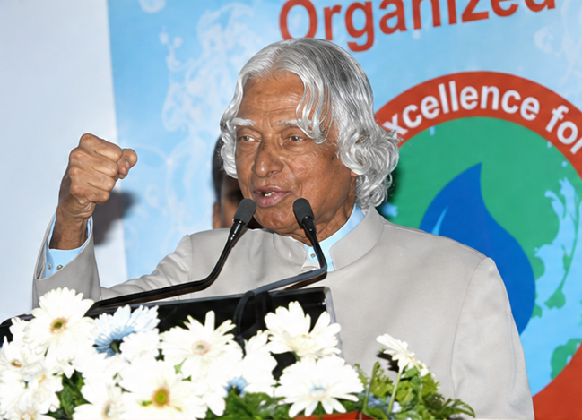 His Excellency Dr. A. P. J. Abdul Kalam at International Conference