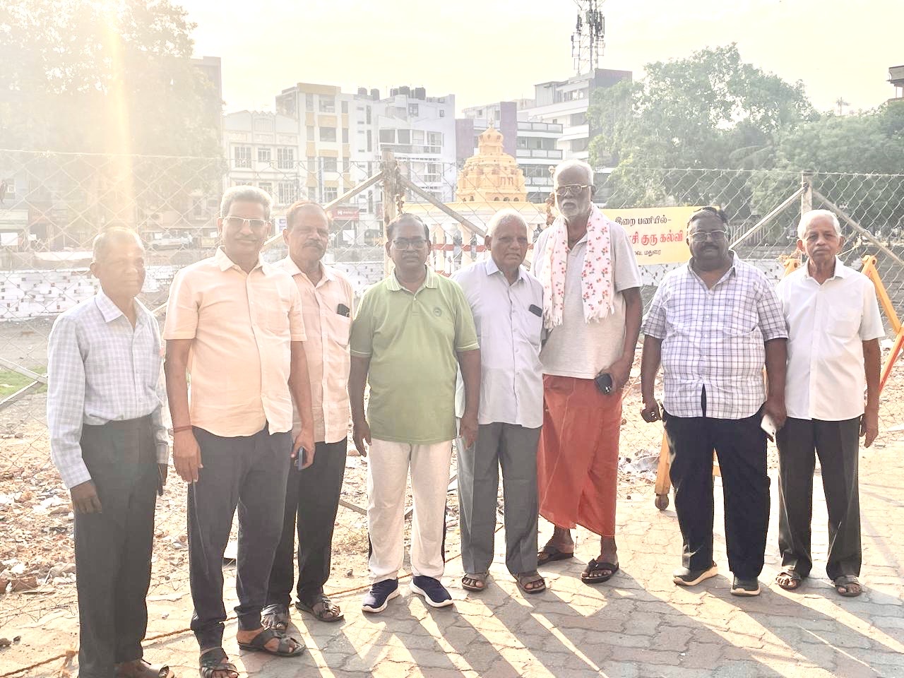 Field Visit at Perumal Theppakulam, Madurai